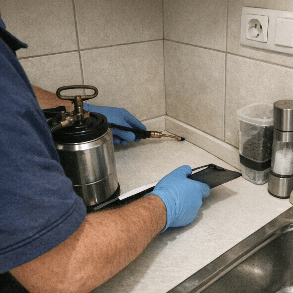 Sorgfältige Befallsanalyse vor Ort