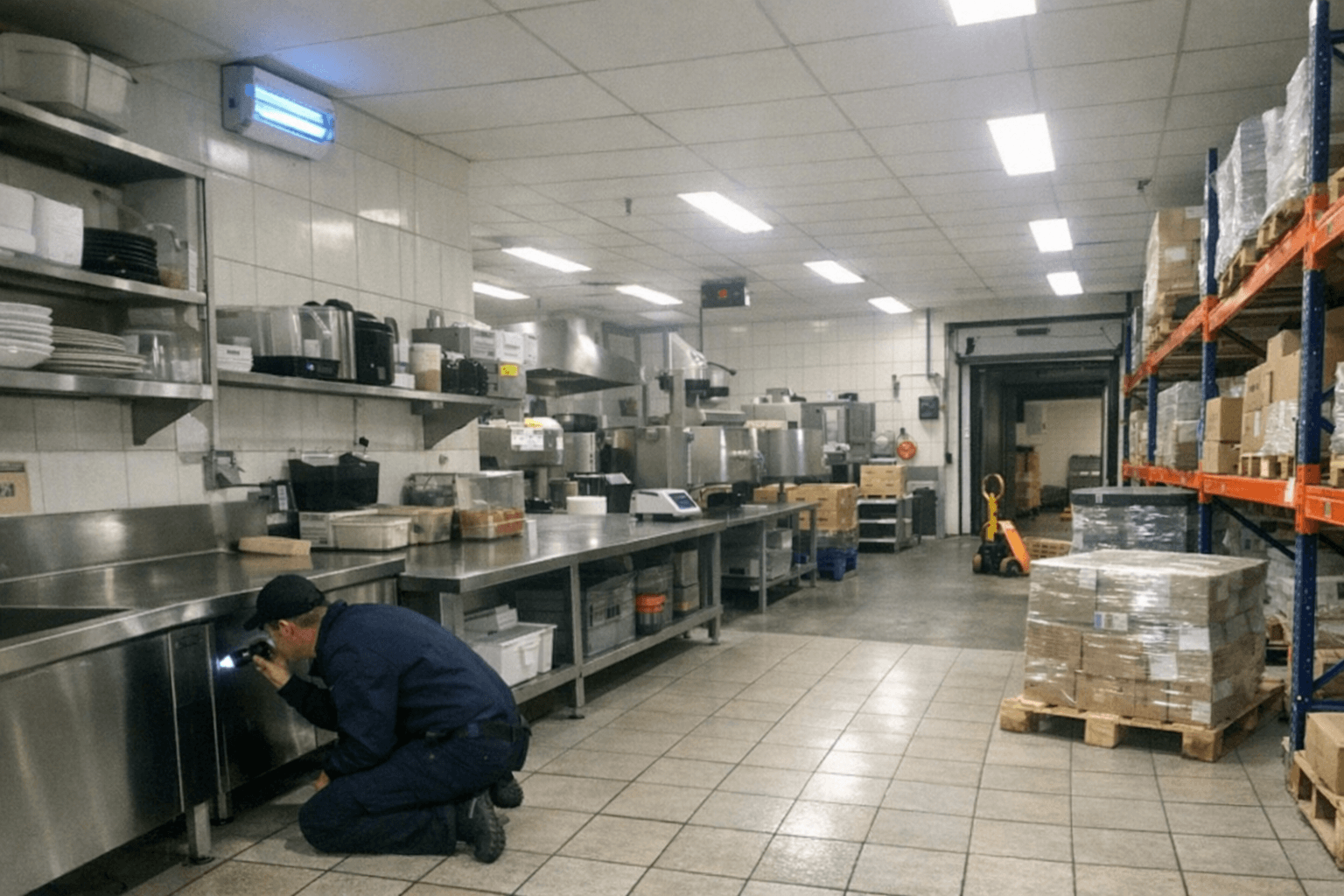 Schädlingskontrolle in der Lebensmittelindustrie